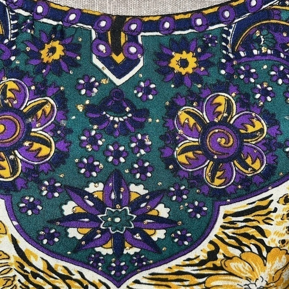 Sante Classics Floral Dashiki Maxi Dress Kaftan One Size
NEW! 40" W, 57" H - Picture 4 of 7